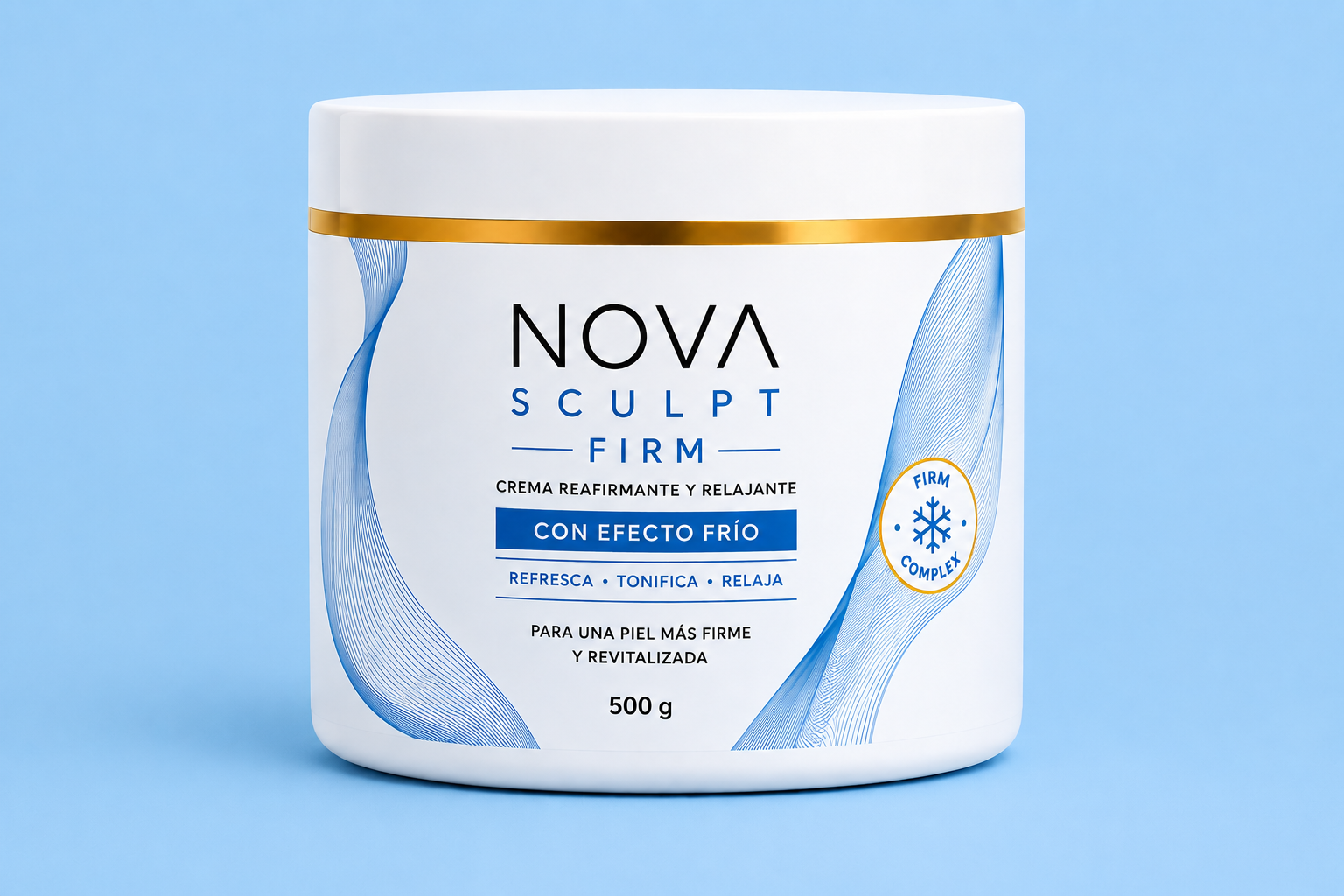 NOVA FIRM EFECTO FRIO TONIFICANTE (azul)